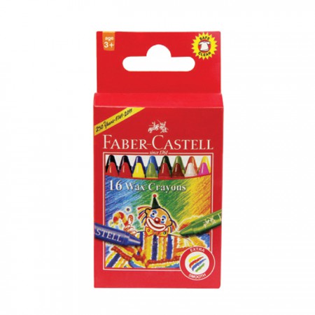 

crayon Fabercastell Wax Crayon Regular 16 #120050