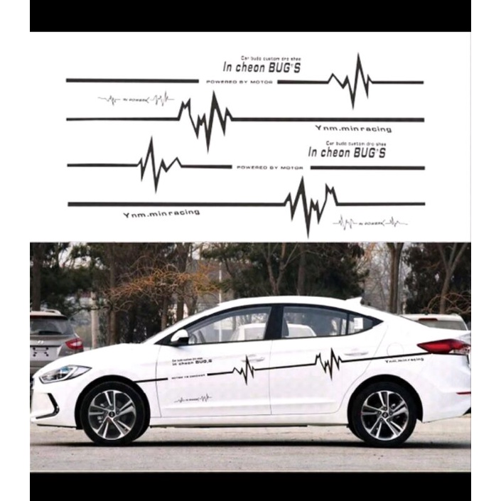 stiker mobil sedan city accord semua mobil bisa Ms