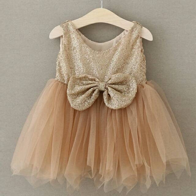 Baju bayi/dress bayi/dress import bayi/baju anak/dress anak import/dress gold/dress bayi gold