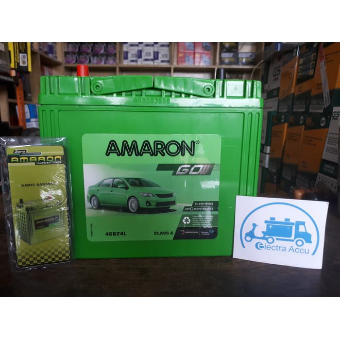 "Aki Mobil Nissan Grand Livina NS60L / 46B24L Amaron Aki Kering"