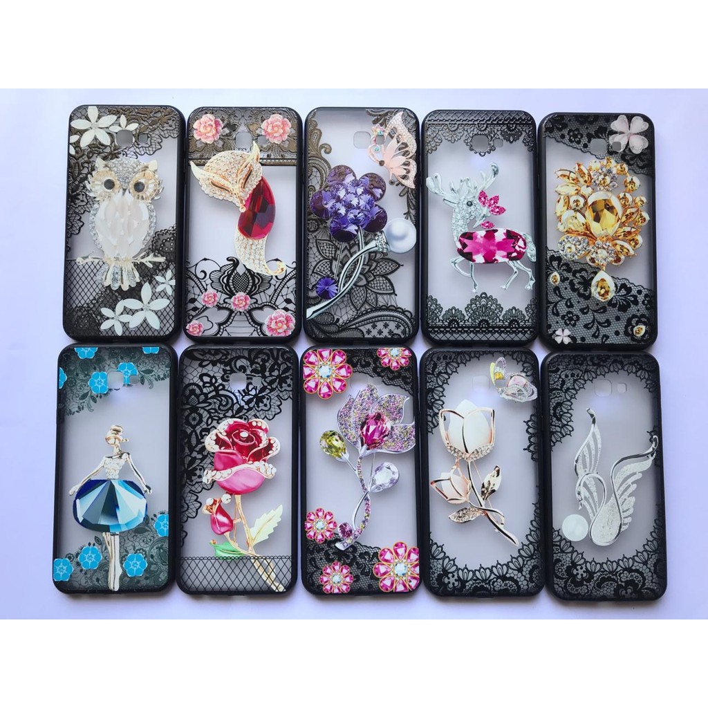 SALE!!! VIVO V11i FUZE CASE SHINE FLOWER HARDCASE MOTIF BUNGA