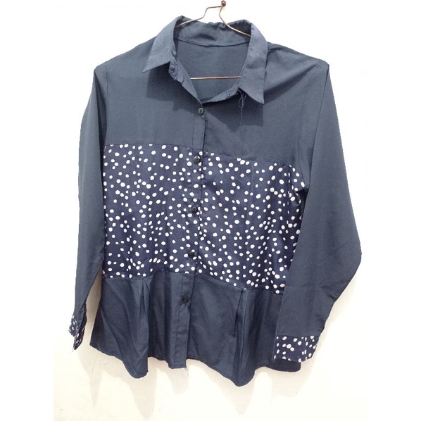 Preloved Blouse Navy