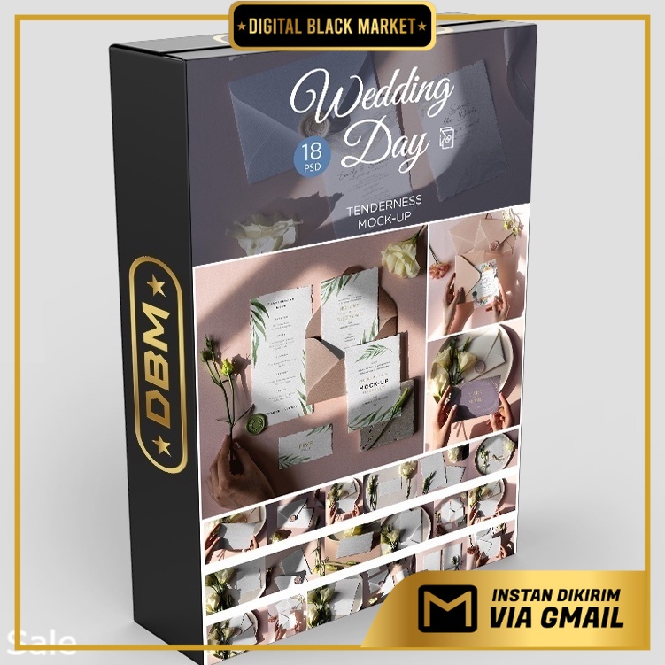 Wedding Day Mock-Up Tenderness - Adobe Photoshop