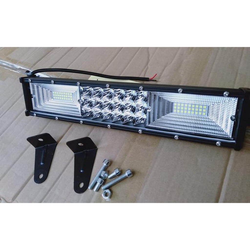 LED Sorot lampu tembak 24 titik mata Light Bar CREE 72W
