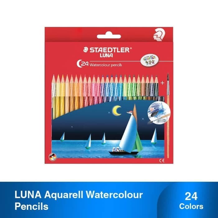 

(BISA COD) Staedtler LUNA Aquarell Watercolour Pencils 137 C24