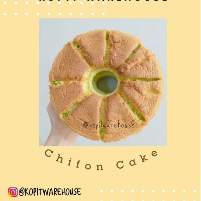

Pandan chiffon cake kopitwarehouse