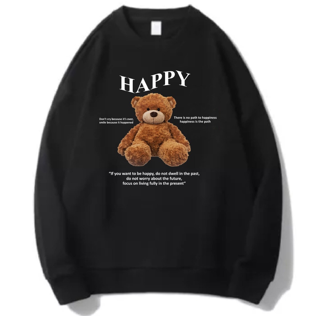 SWEATER HAPPY BEAR CREWNECK