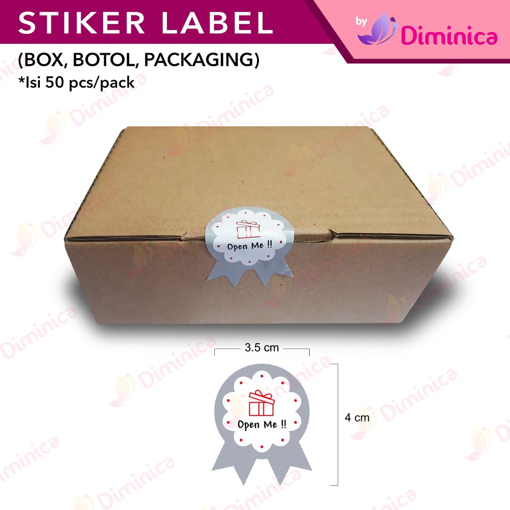 Sticker Label Makanan,Sticker Tutup Botol, Stiker Box Kue, Stiker Ucapan,Sticker Hampers Murah-5