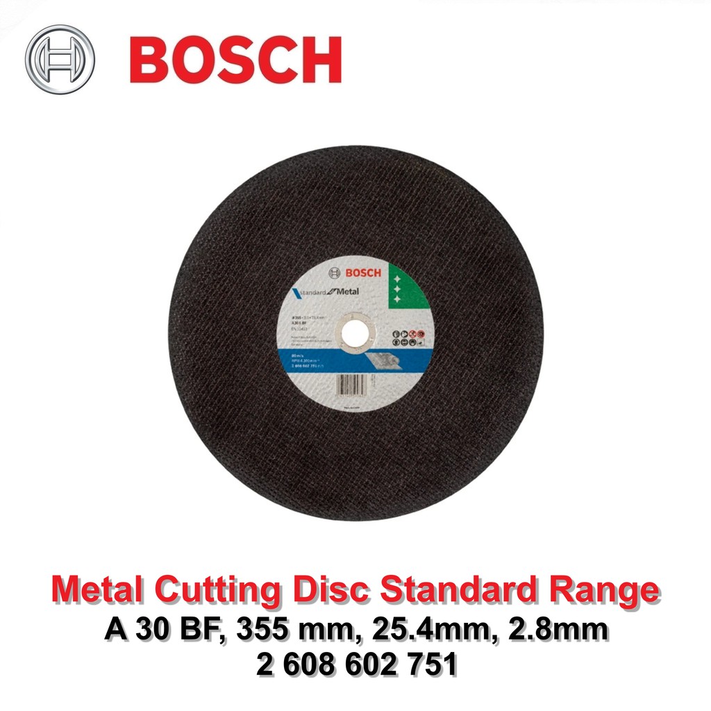 Mata Gerinda Potong 14" Bosch A 30 S BF Metal Cutting Disc Standard