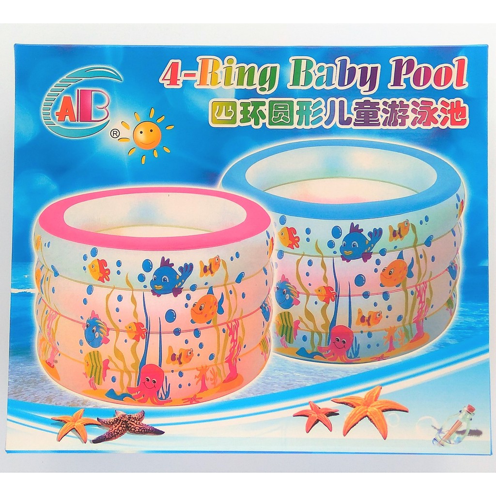 Kolam Anak 4 Ring Baby Pool