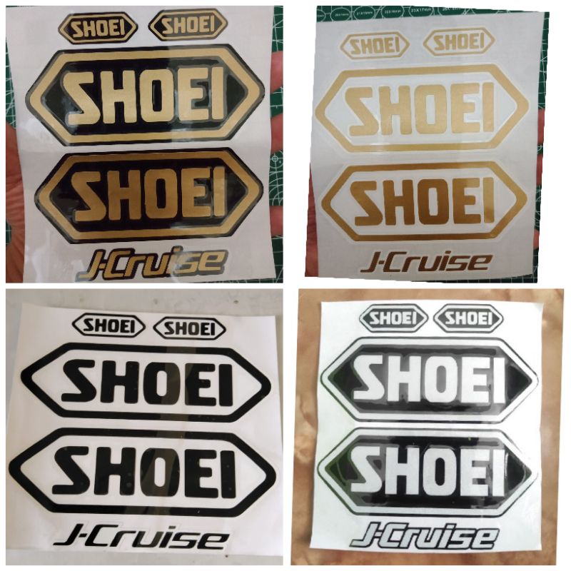stiker helm Shoei j cruise