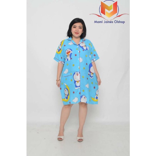Daster Jumbo Dora Bulan Katun Jepang