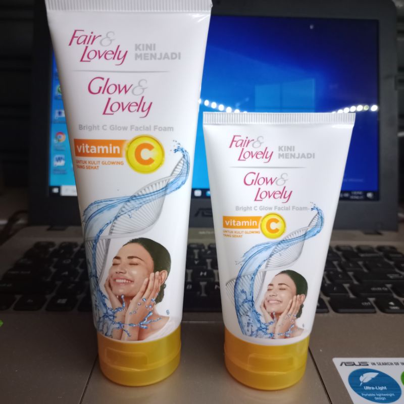 Facial Foam Fair and Lovely Vitamin C - Glow&amp; Lovely ✨Pilih Variasi✨