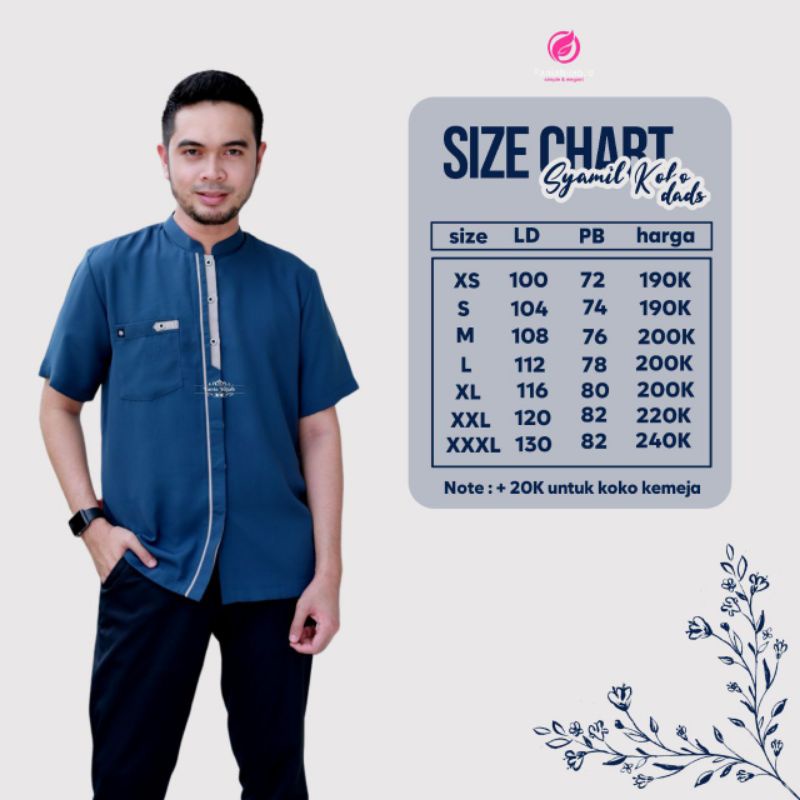 SYAMIL KOKO DAD LENGAN PENDEK BY FANIA HIJAB