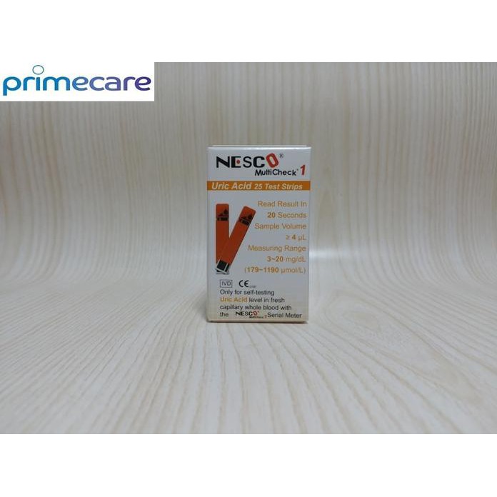 

Strip Nesco Asam Urat / Uric Acid