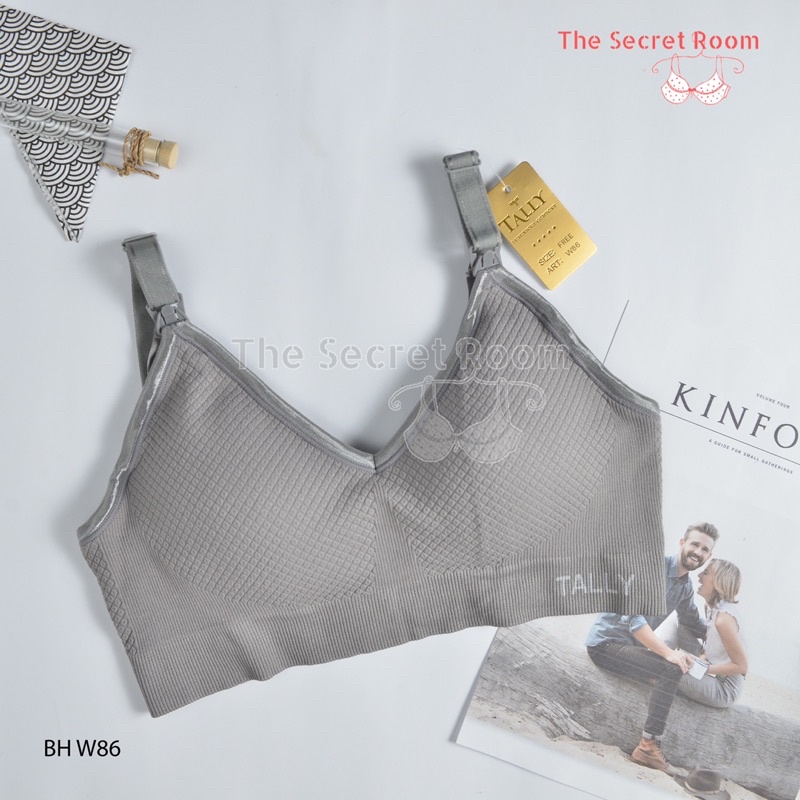 TALLY BRA BH MENYUSUI W86 | BAHAN RAJUT I FREE SIZE I TANPA KAWAT I BUSA TIPIS