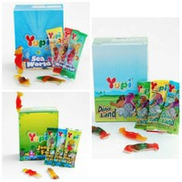 YUPI CDZ / Puffy Land Marshmallow /  Bolicious / Choco Glee / JungleFun / Sweet heart PACK Permen