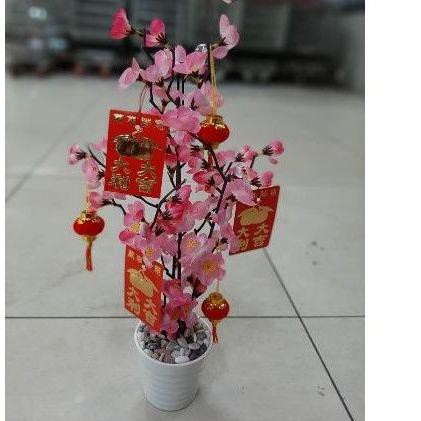 

EQ » Pohon imlek meihua angpao 40 cm paket aksesoris lampion imlek Bestseller