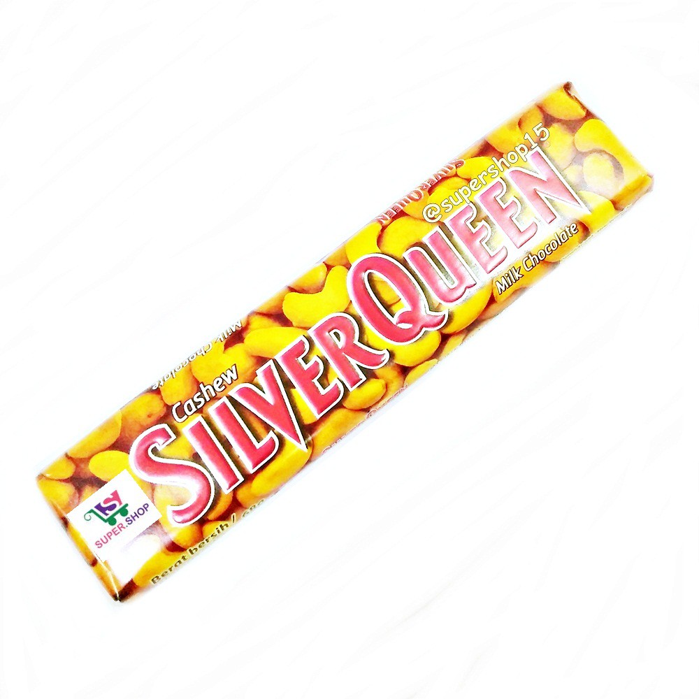 Silver Queen 65 Gram  Cashew Cokelat Valentine