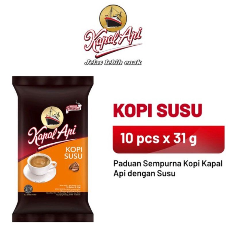 

KAPAL API KOPI SUSU RENCENG