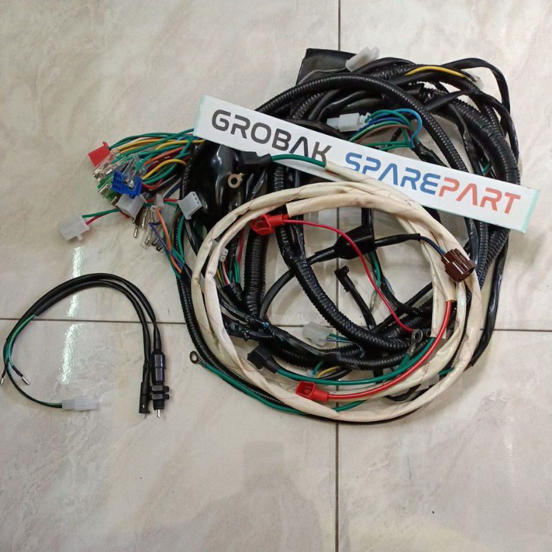 Kabel Bodi Kit, Wire Harness Viar Karya Radiator, Import