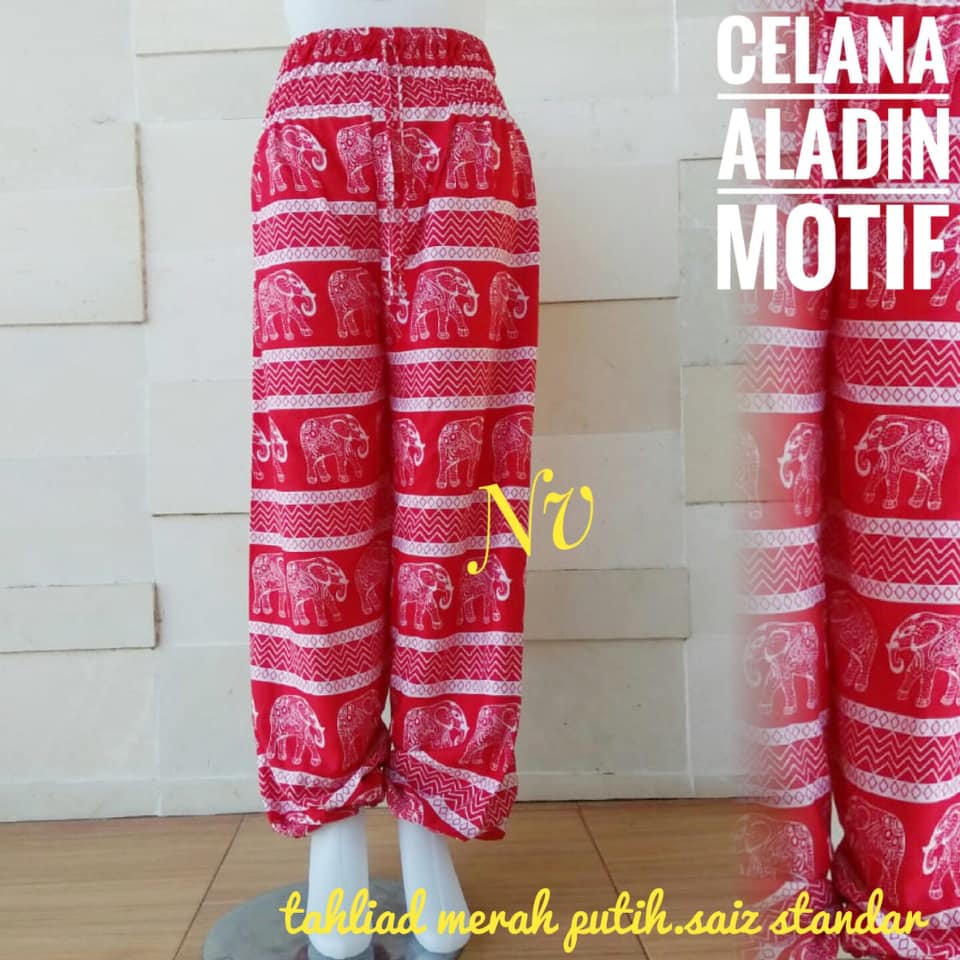 CELANA ALADIN JUMBO MOTIF