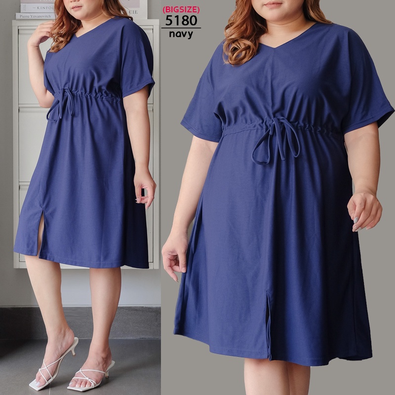 ARENA - Midi Dress Jumbo Kancing Depan