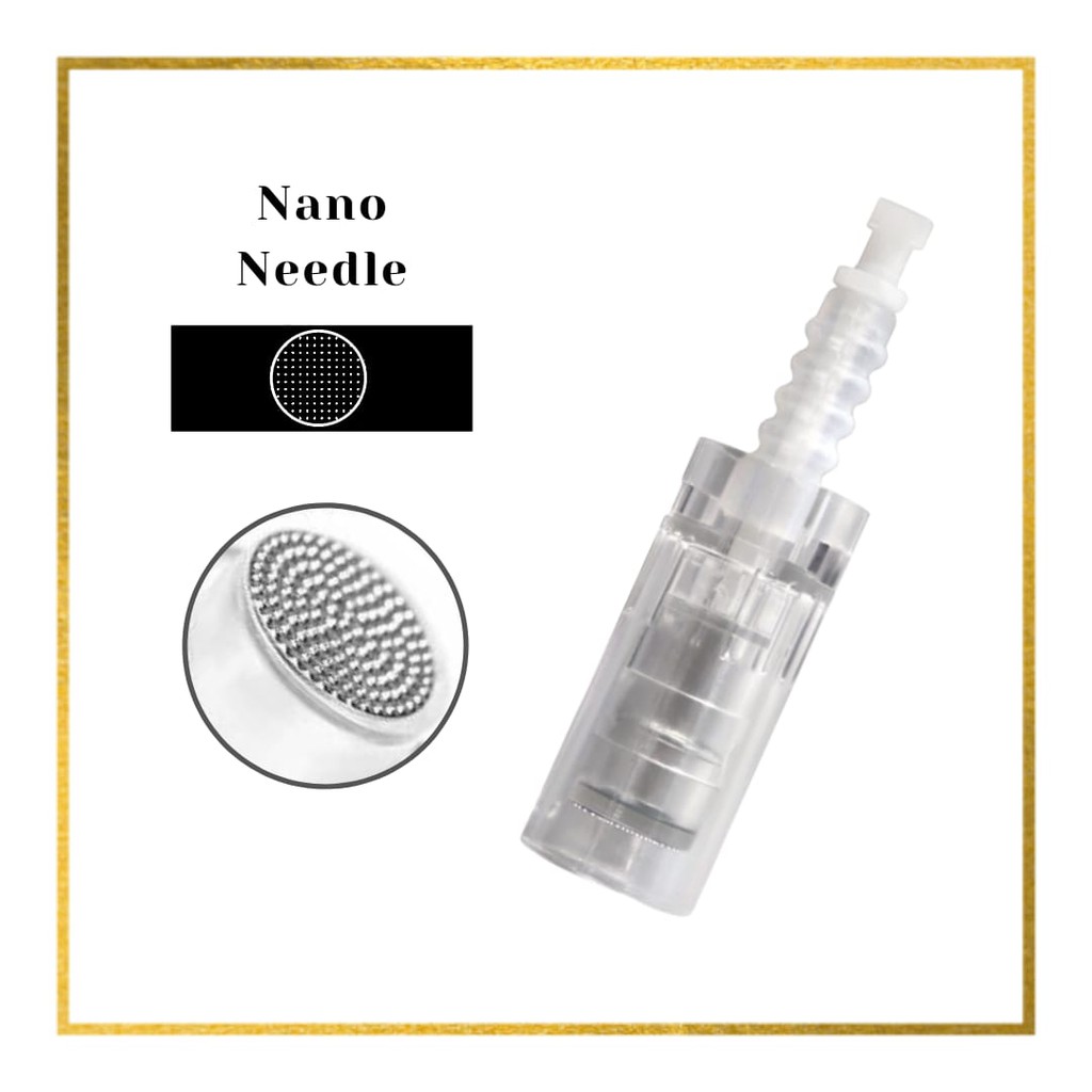 Dermapen mym dr pen a1 wireless 36 pin 12 pin nano needle jarum nano 36 pin 12 pin 1 pin 3 pin a1