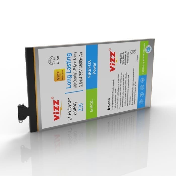 Vizz Double Power Battery Batre Baterai Vizz Blackberry BB Z30