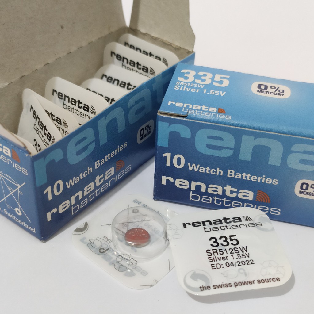 BATTERY BATRAI JAM TANGAN RENATA 335 ORIGINAL
