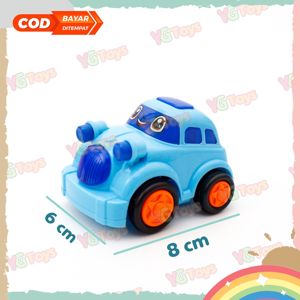 YGtoys Star Rider Inertia Toys Mainan Anak Kendaraan Mobil Kartun Dorong