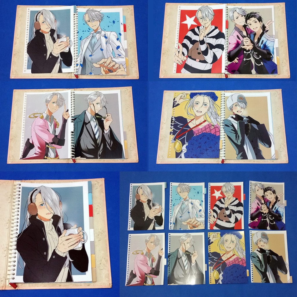

Pembatas victor nikiforov binder 2 Ring, 6 Ring, 20 Ring, 26 Ring 1 set 8 lembar murah