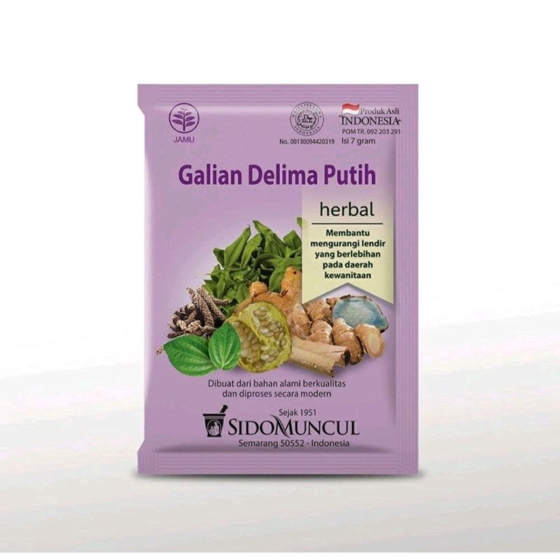 

Jamu Galian Delima Putih Sido Muncul