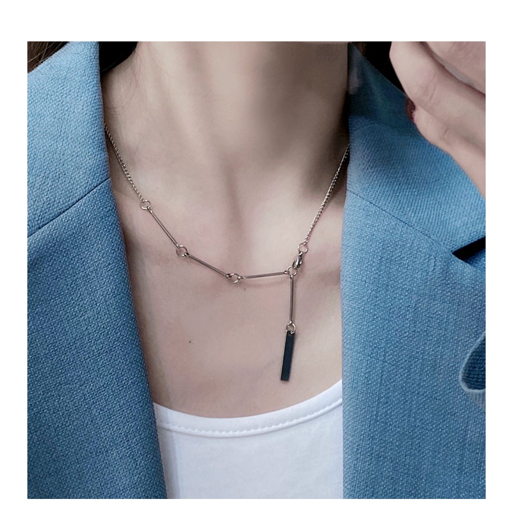 Geometric Necklace Accessories Simple Personality Clavicle Chain