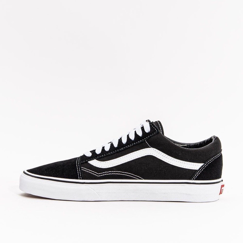 ( 8.8 ) ORIGINAL 100% Vans Classic OldSkool Black and White Original BNIB