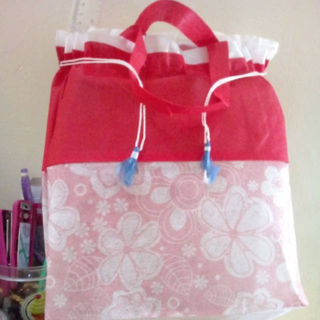 

Tas spunbond nasi kotak tebal uk 22