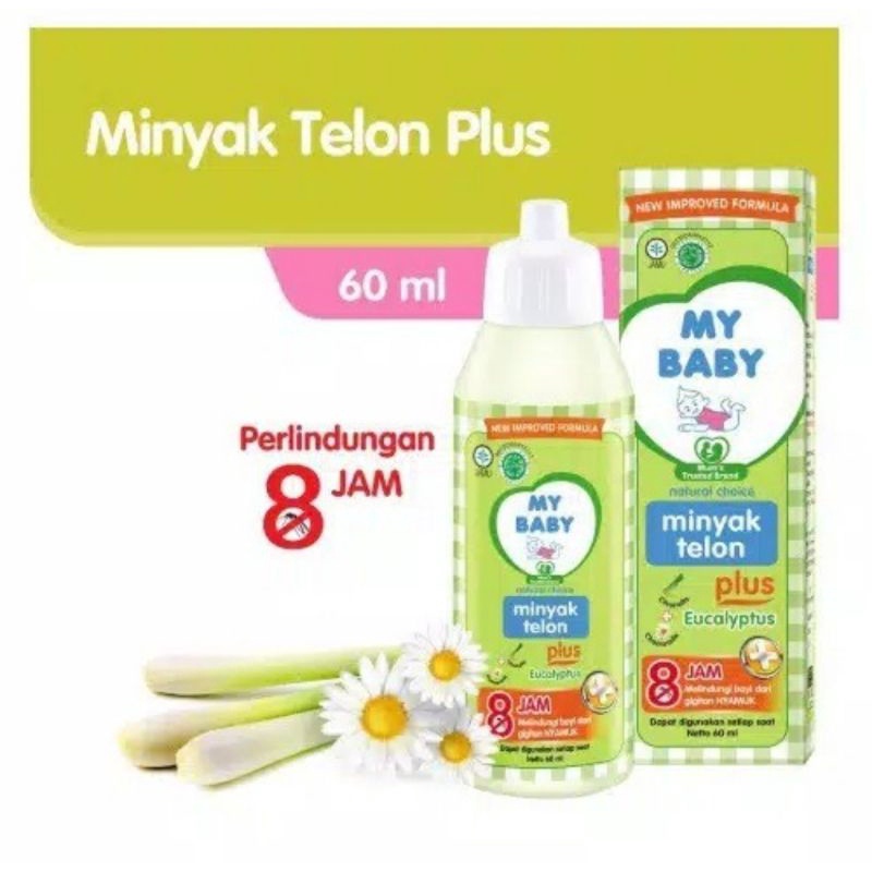 My Baby Minyak Telon Plus 60 ml