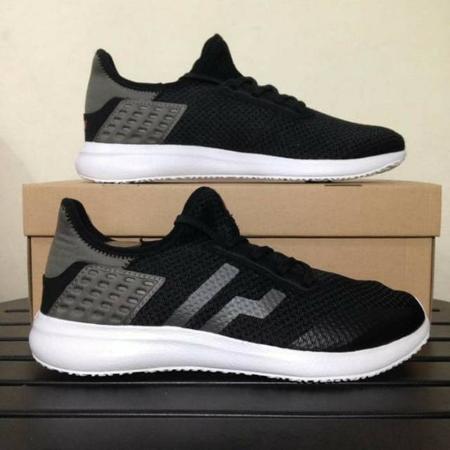 Sepatu Casual Piero Nebula PX1 Evo Black Dark Grey Original