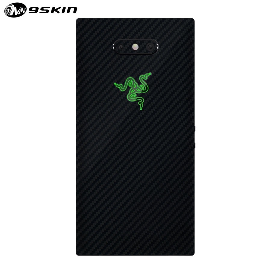 9Skin - Premium Skin Protector for Razer Phone 2 - 3M Carbon Textures