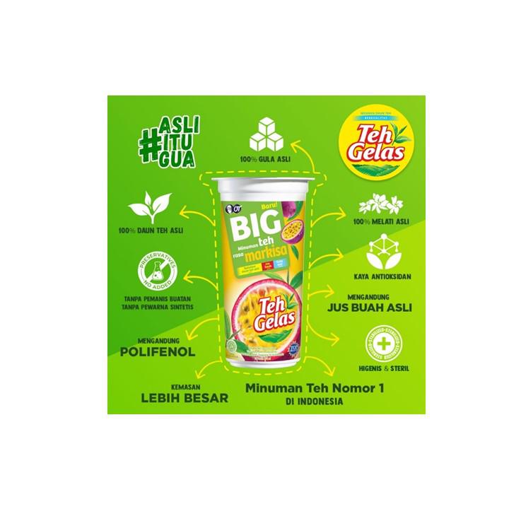 Teh Gelas Big Cup Markisa 270ml X 2 Pcs Shopee Indonesia