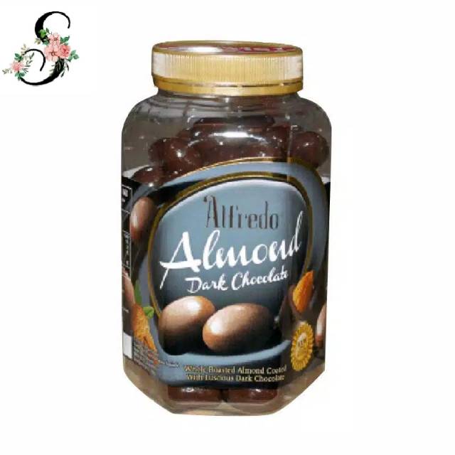 Coklat Alfredo Almond Dark