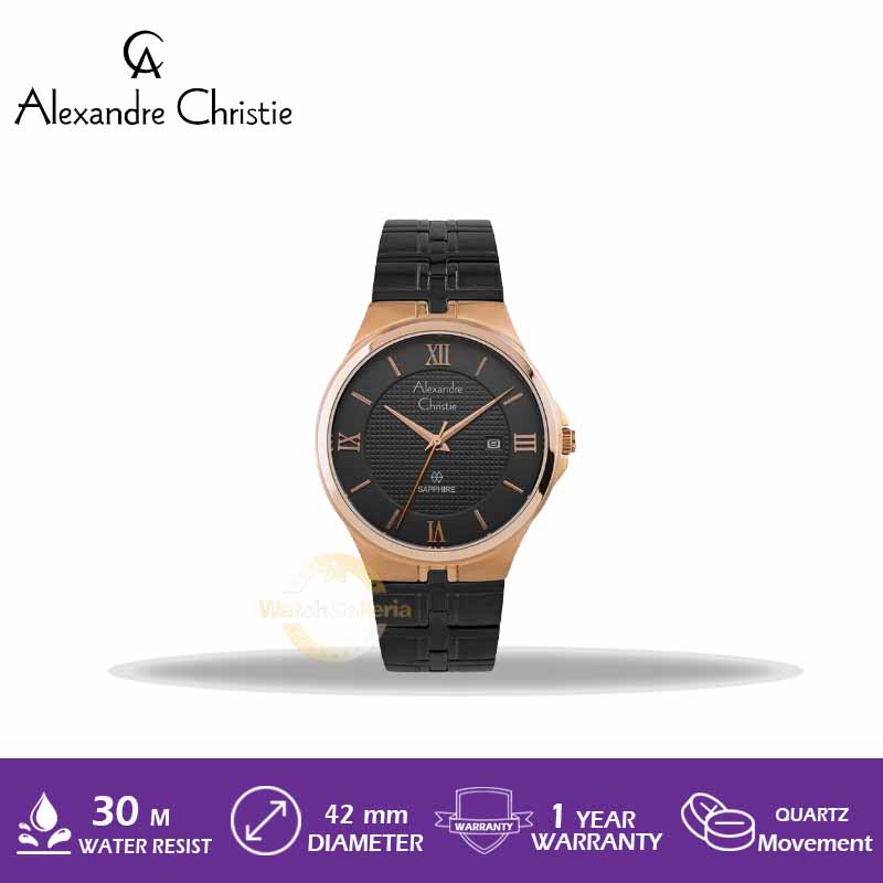 Jam Tangan Alexandre Christie AC 8541 MD BBRBA / 8541 MDBBRBA