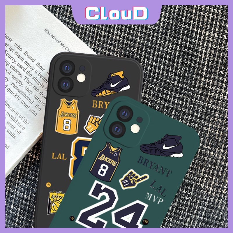 Soft Case TPU Motif Pemain Basket Kobe Lakers Untuk Oppo A57 2022 A76 A12 A95 A96 Reno 7 A16 A74 A5S A54 A15 A3S A35 A36 A94 A52 A53 435 5F