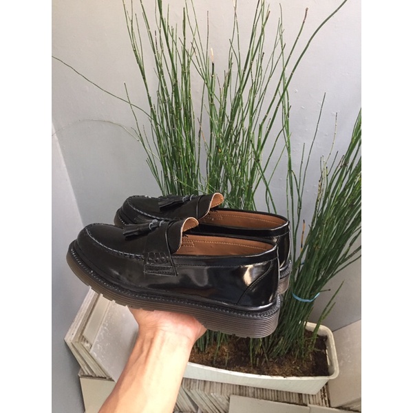 RAJIB - sepatu Loafers tassel kulit asli sapi