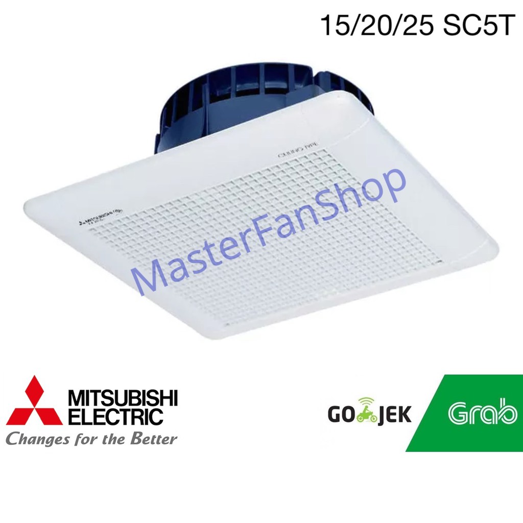 MITSUBISHI 20SC5T Exhaust Fan Plafon 8" 20 cm [Grab/Gojek Medan]