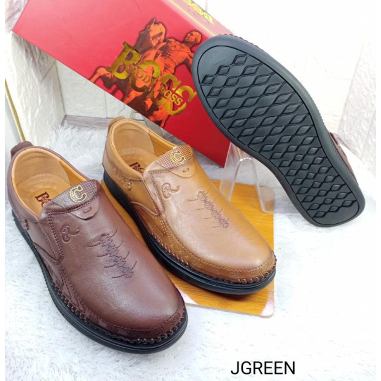 SEPATU KULIT ASLI PRIA BODY BOSS RV36115