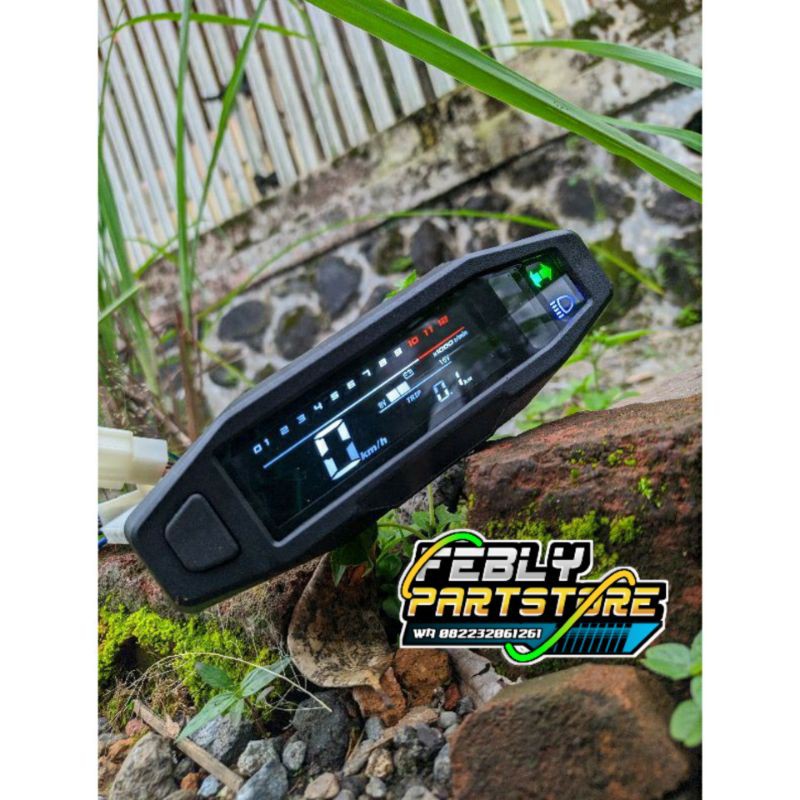 SPEEDOMETER DIGITAL MINI KTM SPEEDOMETER KTM DIGITAL MINI SPIDO DIGITAL CB GL MP TIGER GL100