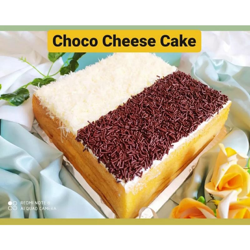 

Choco cheese cake ukuran 20x20