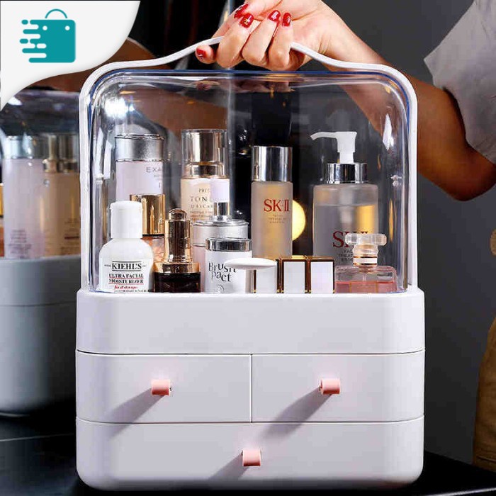 Rak Kosmetik Plastik Murah Rak Make Up Murah Aestetik Estetik Murah Rak Bedak Kosmetik Dekorasi Kama