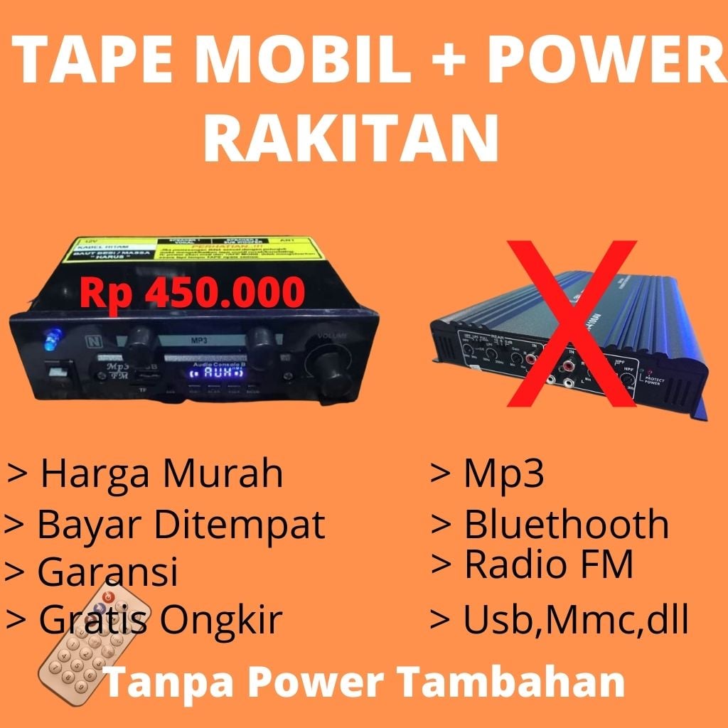 Power Tape Mobil Rakitan Kalimantan Tengah